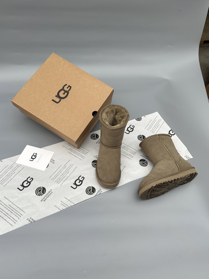 Women leather fur boot shoes, size 35-40,  with box, SS60-548