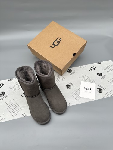 Women leather fur boot shoes, size 35-40,  with box, SS60-547