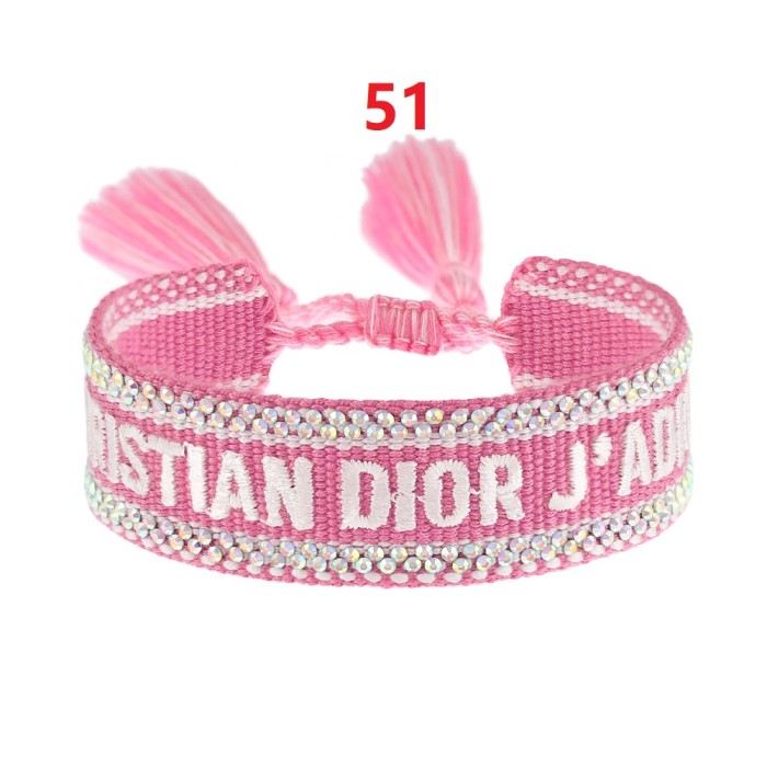 Hot diamond embroidery knitted bracelet jewelry , a set of 2 items ，with box,  J15-27-65