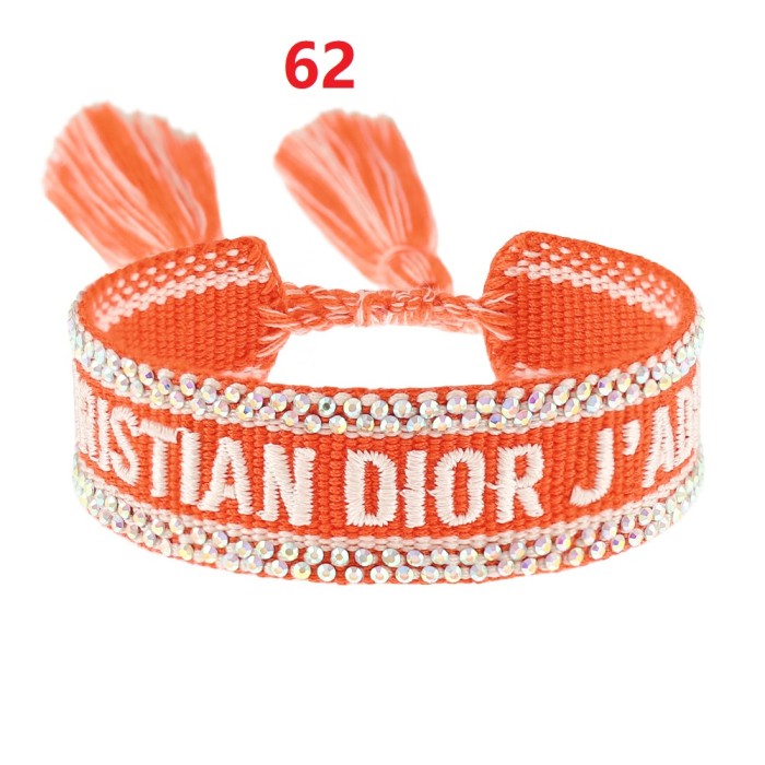 Hot diamond embroidery knitted bracelet jewelry , a set of 2 items ，with box,  J15-27-65