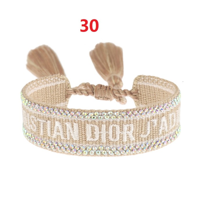 Hot diamond embroidery knitted bracelet jewelry , a set of 2 items ，with box,  J15-27-65