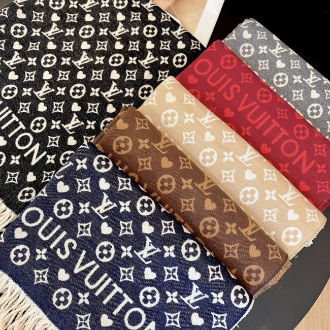 Cashmere cotton scarf for men women, size 65x180cm, no box. SF25-215-220
