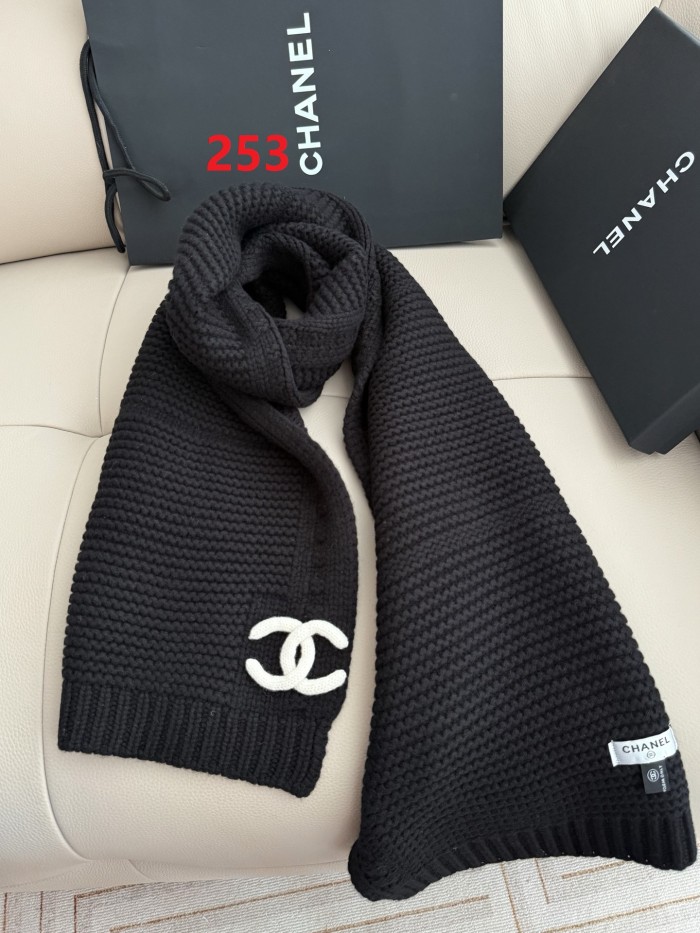 Cashmere cotton scarf for men women, size 32x170cm, no box. SF25-251-253