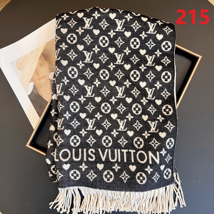 Cashmere cotton scarf for men women, size 65x180cm, no box. SF25-215-220