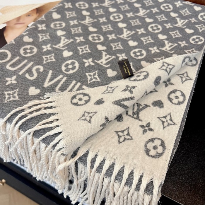 Cashmere cotton scarf for men women, size 65x180cm, no box. SF25-215-220