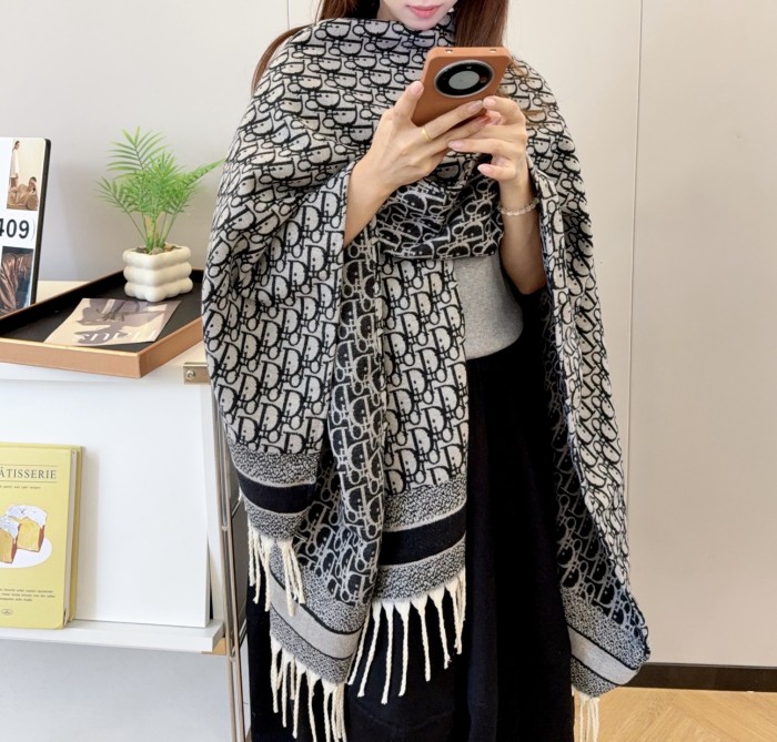Double-sided wool and cashmere blended cape coat clothes，free size,CL60-58