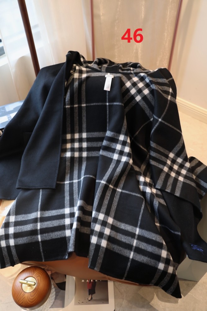 Double-sided wool and cashmere blended cape coat clothes，free size,CL60-46