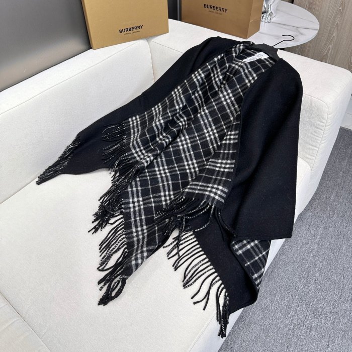 Double-sided wool and cashmere blended cape coat clothes，free size,CL60-45