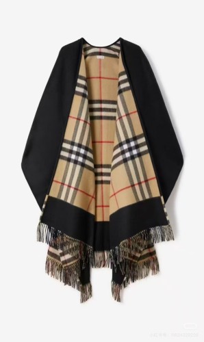 Double-sided wool and cashmere blended cape coat clothes，free size,CL60-43