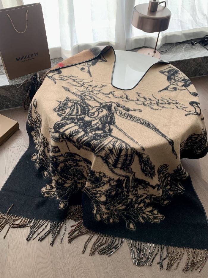 Double-sided wool and cashmere blended cape coat clothes，free size,CL60-47