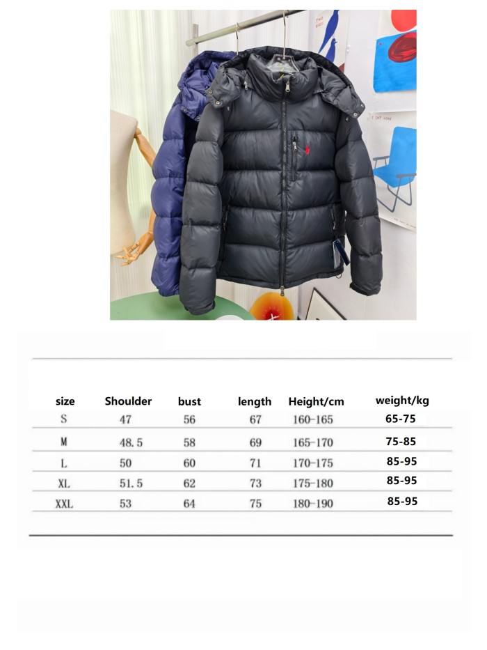 Women's men winter thick duck down jacket coat, CL158-167
