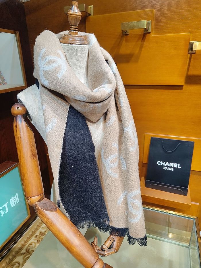 Cashmere cotton scarf for men women, size 205x70cm, no box. SF25-265-266