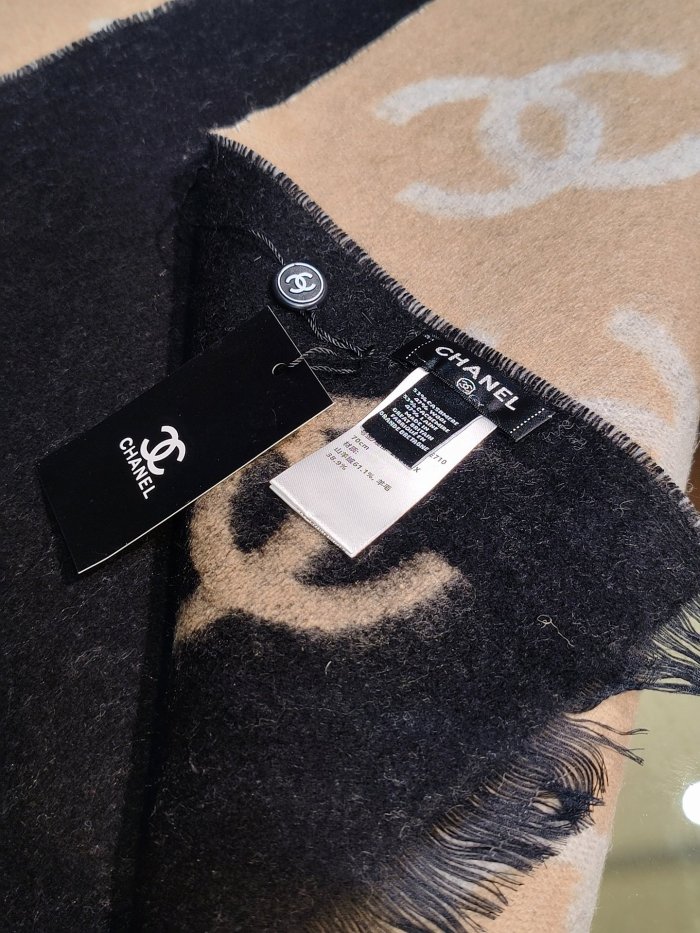 Cashmere cotton scarf for men women, size 205x70cm, no box. SF25-265-266
