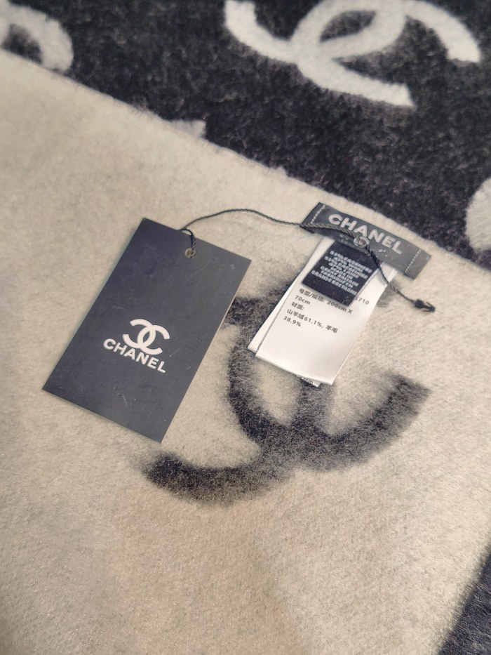 Cashmere cotton scarf for men women, size 205x70cm, no box. SF25-265-266