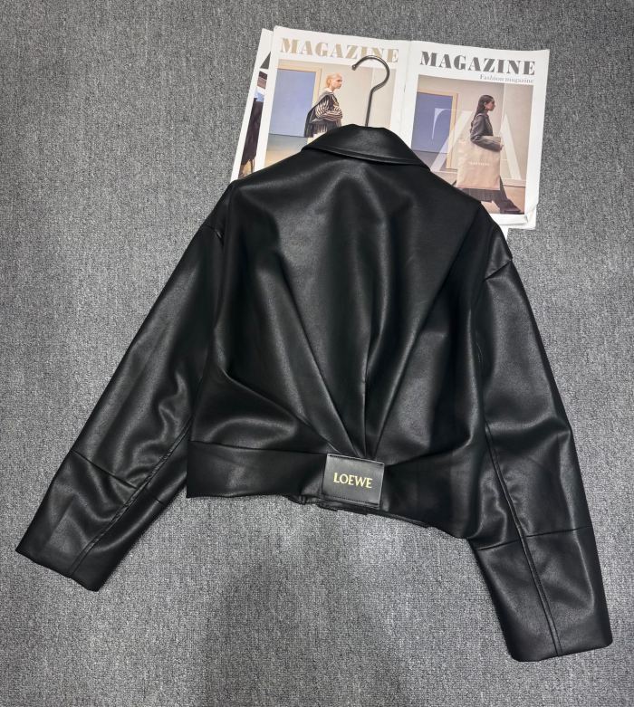 Women's winter leather jacket coat , CL78-21-22