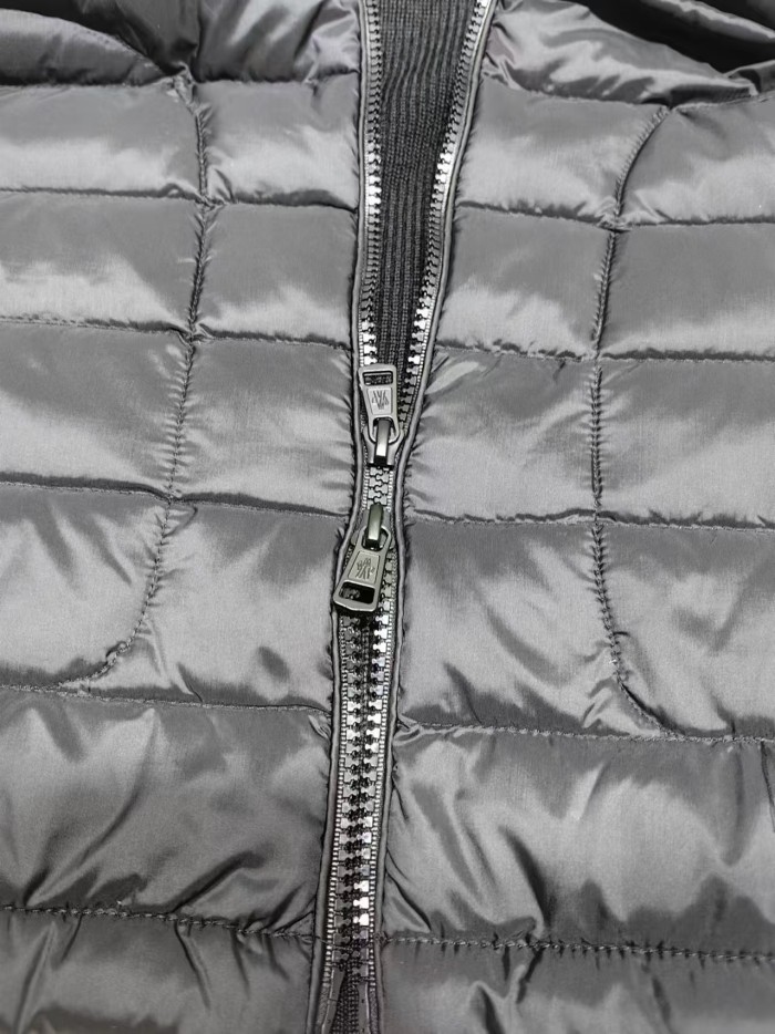 Men's thin knitted stand-up collar  down jacket coat clothes, CL110-73