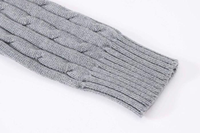 Embroidered knitted twisted sweater for women,size S-2XL,CL35-82-86