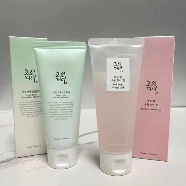 Selling four items together,Korean Beauty of Joseon Rice Probiotic Skincare Set Sunblock Essence Oil Refreshing Toner Moisturizing Face Cream Eye Cream Skin,HSE16-17