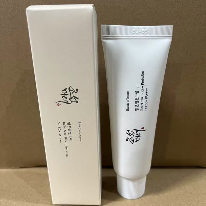 Selling four items together,Korean Beauty of Joseon Rice Probiotic Skincare Set Sunblock Essence Oil Refreshing Toner Moisturizing Face Cream Eye Cream Skin,HSE16-17
