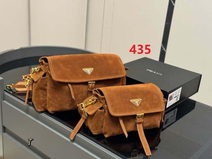 Suedette leather bag ,4A ,size 36cm or 28cm ,no box,  B75-435