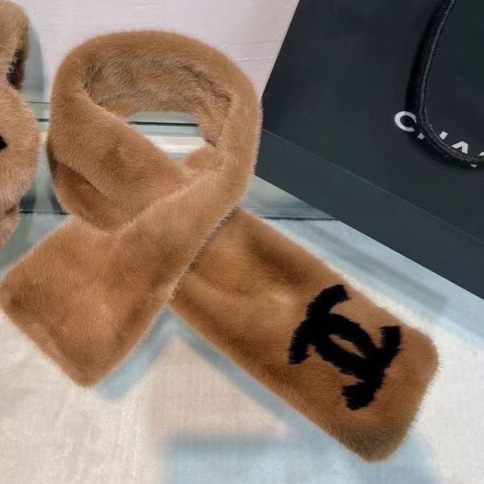 Imitation mink wool warm muffs, scarves,no box. SF35-7-20