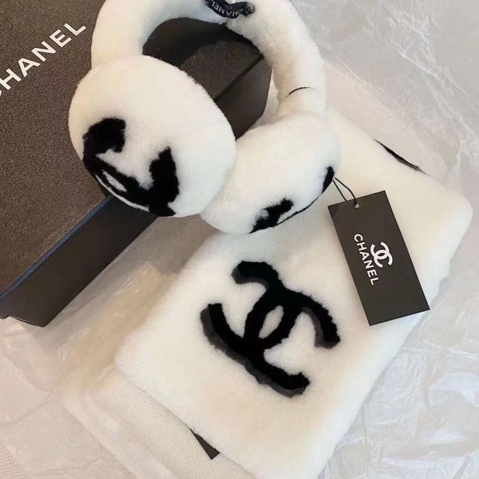 Imitation mink wool warm muffs, scarves,no box. SF35-7-20