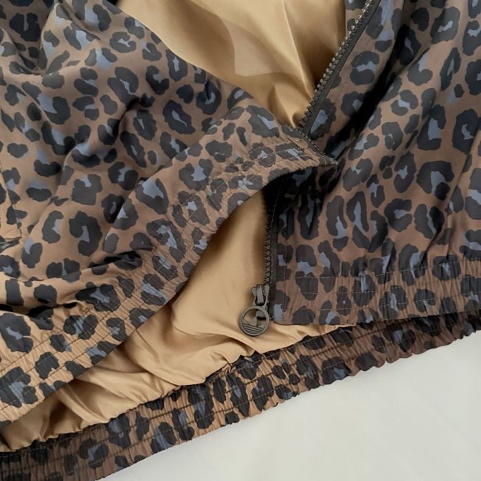 Cotton leopard print coat,size S,M,L,XL.CL35-87