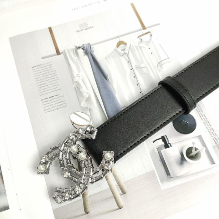 Leather belt, width 3.5cm, length 90-125cm,BLT42-1-11
