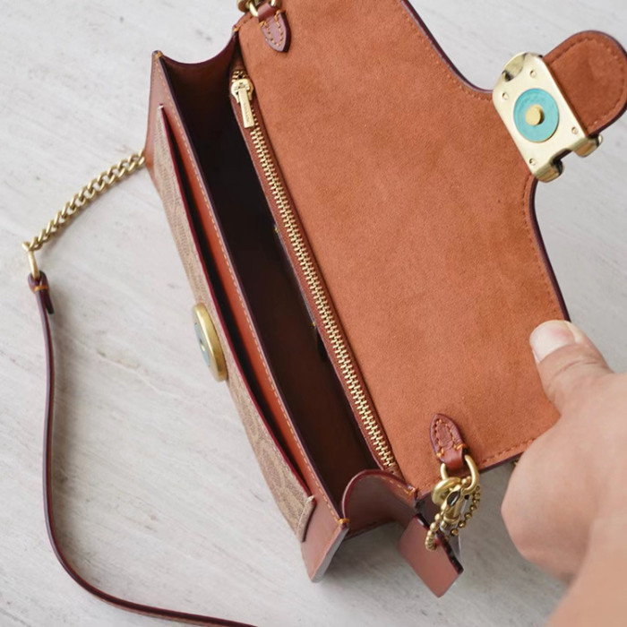 Split leather bag ,4A ,size26*6*13cm ,  B60-22-34