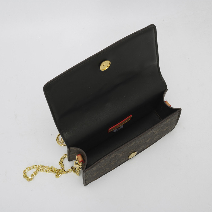 PU leather bag ,AA quality, size 21x12x7cm,no box,  B25-124-126