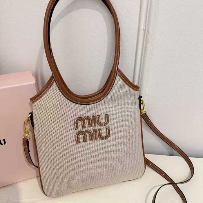Canvas PU leather bag ,AA quality,no box,  B25-127