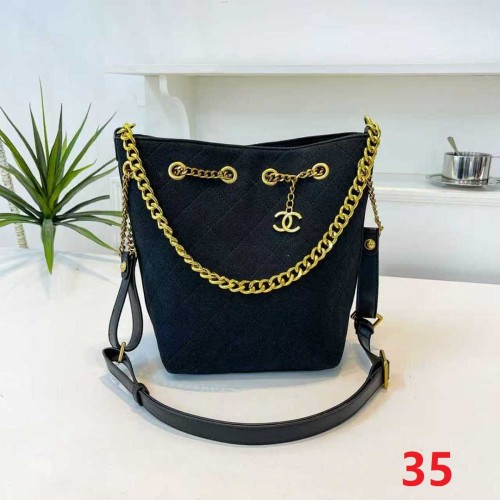 Canvas bag,AA quality, size 30x28x14cm,no box,  B35-35-38