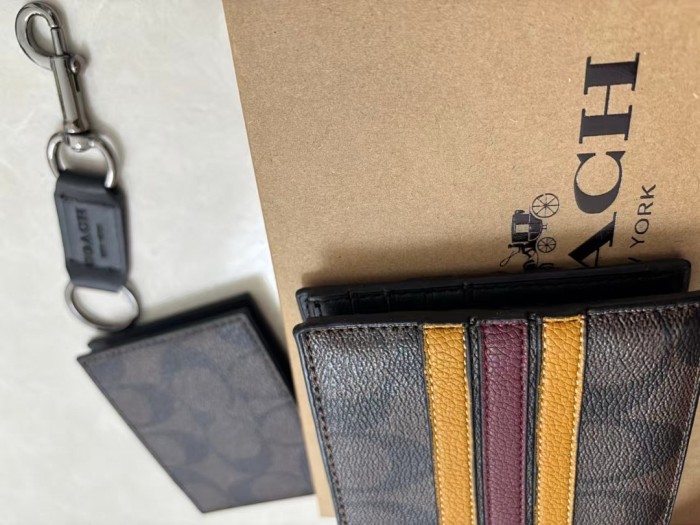 Split leather wallet,  with box,no box,B30-232-260