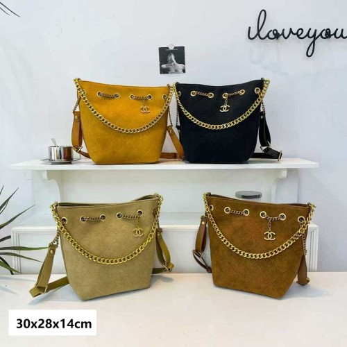 Canvas bag,AA quality, size 30x28x14cm,no box,  B35-35-38
