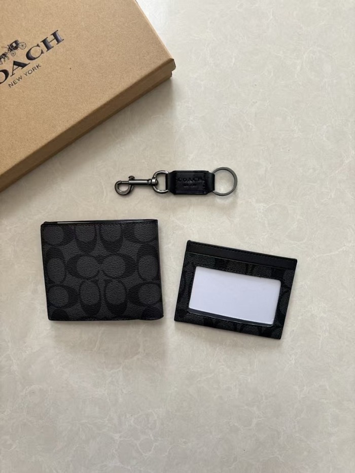 Split leather wallet,  with box,no box,B30-232-260