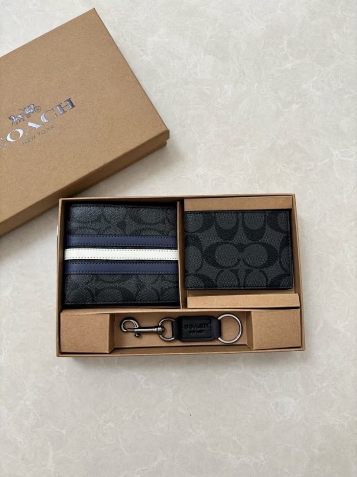 Split leather wallet,  with box,no box,B30-232-260