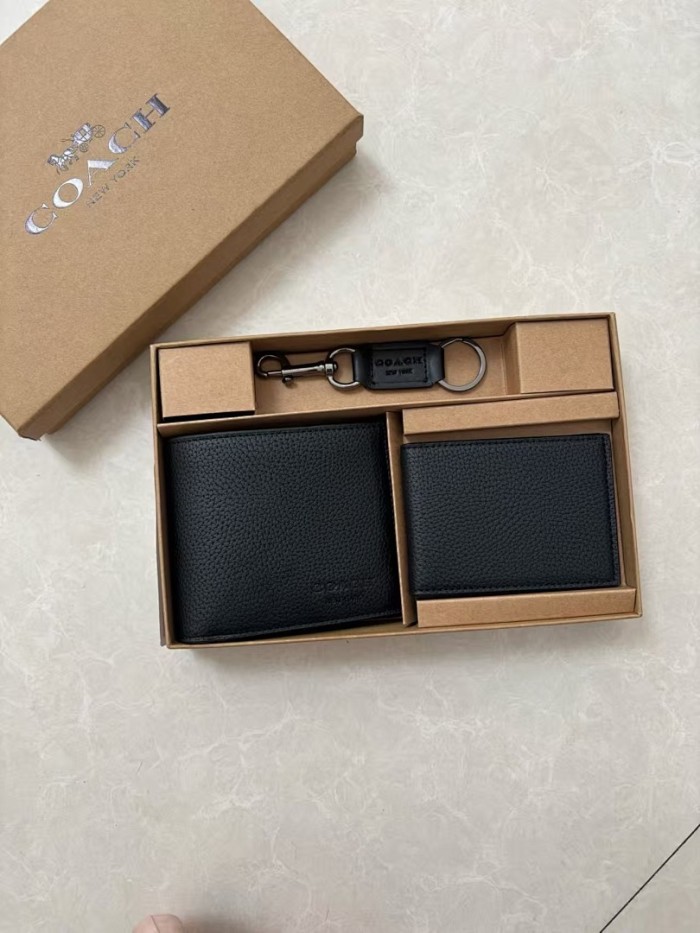 Split leather wallet,  with box,no box,B30-232-260