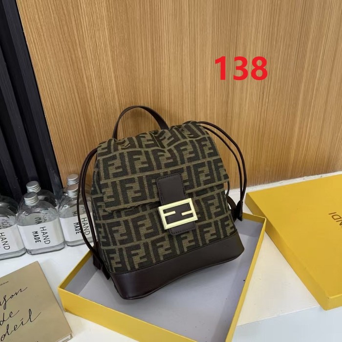 Canvas PU leather bag ,AA quality, size 24x28x13cm,no box,  B30-137-141
