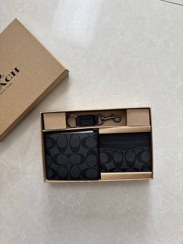 Split leather wallet,  with box,no box,B30-232-260