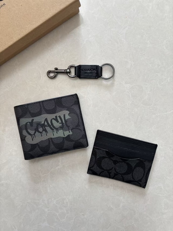 Split leather wallet,  with box,no box,B30-232-260