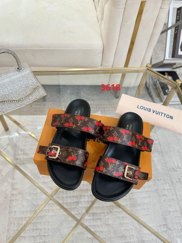 Women's men flat sandals,size 35-45, SS60-3618-3620
