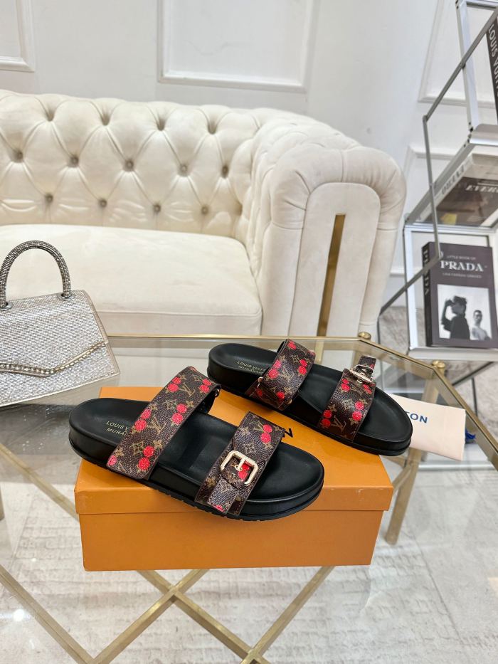 Women's men flat sandals,size 35-45, SS60-3618-3620