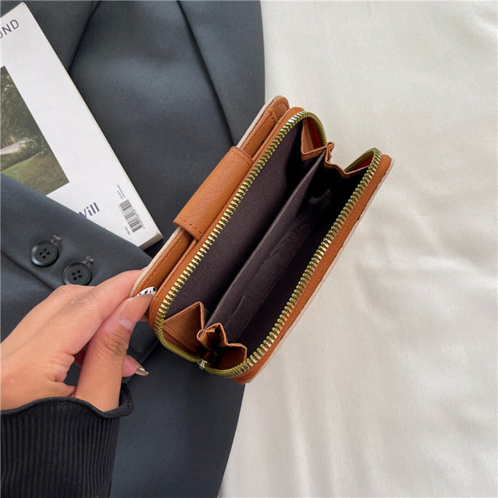 PU leather wallet and keychain set,AA quality, size 15*3cm,with box,  B25-128-144