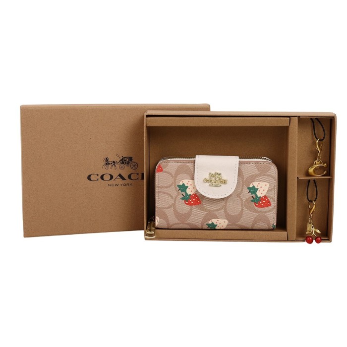 PU leather wallet and keychain set,AA quality, size 15*3cm,with box,  B25-128-144