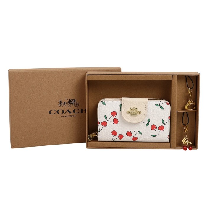 PU leather wallet and keychain set,AA quality, size 15*3cm,with box,  B25-128-144