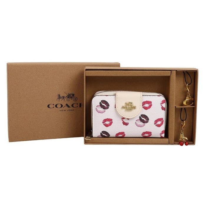 PU leather wallet and keychain set,AA quality, size 15*3cm,with box,  B25-128-144