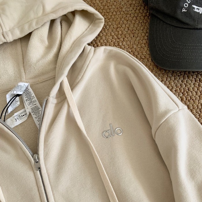 Women men hooded sweatshirt jacket,CL35-12