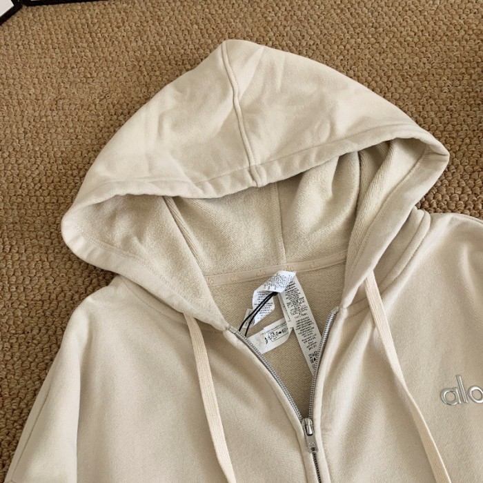 Women men hooded sweatshirt jacket,CL35-12