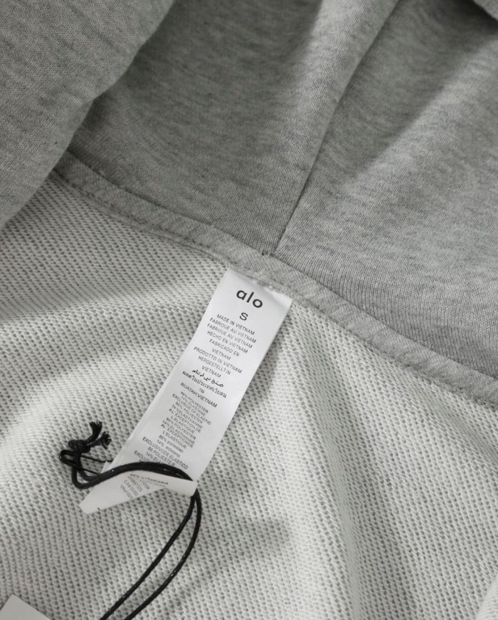 Women hooded sweatshirt jacket,CL35-13