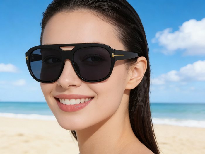 Blue light blocking sunglasses with the box and case ,G25-2173-2181